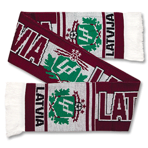 Latvia Jacquard Scarf