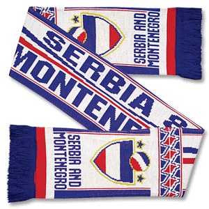 Serbia and Montenegro Jacquard Scarf