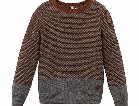 Esprit Boys 074EE8I003 Jumper, Brown (Marron Glace), 6 Years (Manufacturer Size:116 )