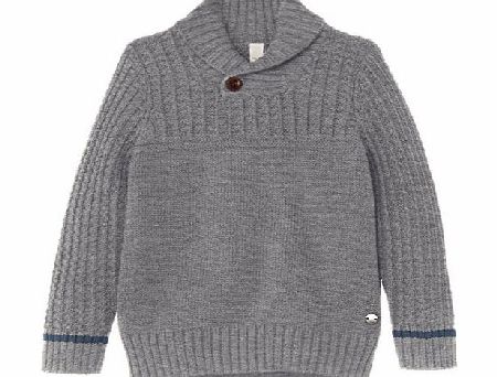 Esprit Boys 094EE8I004 Jumper, Storm Grey Melange, 8 Years (Manufacturer Size:128 )