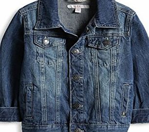 Esprit  Boys 045EE8G001 Coat, E Medium Blue, 8 Years (Manufacturer Size:128 )