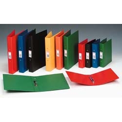 2-Ring Binders PVC A4 Black Ref 50004