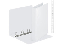 ESSELTE A4 30mm white presentation four ring