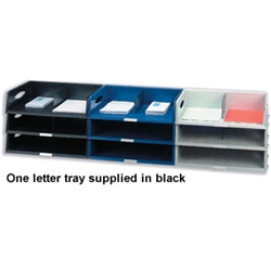 Sorty Jumbo Letter Tray Black