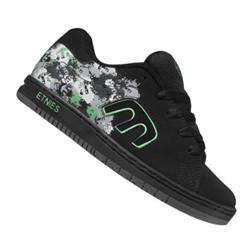 Boys Callicut Skate Shoes -Green/White/Grey