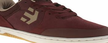 Etnies Burgundy Marana Trainers