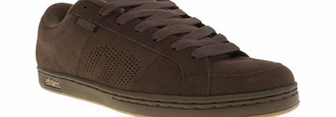 Etnies Dark Brown Kingpin Trainers