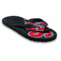 Etnies EL-JEFE II FLIP FLOPS BLACK/RED