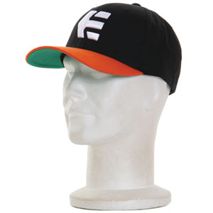 Etnies Icon 5 Flexfit cap - Black/Orange