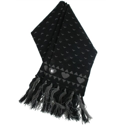 Etnies Ladies Etnies Fred Scarf Black 001