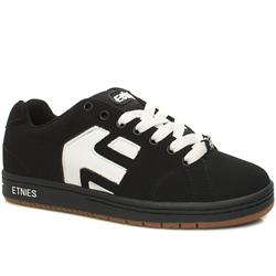 Etnies Male Etnies Cinch Nubuck Upper in Black and White