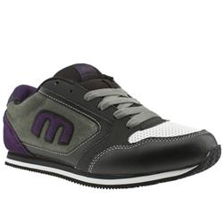 Etnies Male Etnies Lo Cut 2.5 Leather Upper in Black and Purple