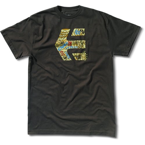 Mens Etnies Get Well Tee 246 Chocolate