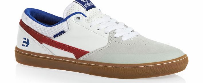 Etnies Mens Etnies Rap Cl Shoes - White/blue/gum