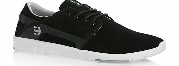 Etnies Mens Etnies Scout Trainers - Black/ Grey/ White