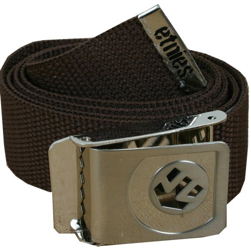 Etnies Mens Etnies T3 Web Belt 246 Chocolate