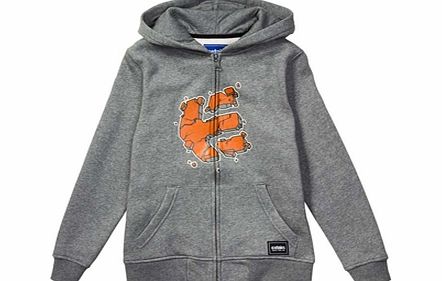 Etnies Rockfield Boys Zip Hoodie - Grey