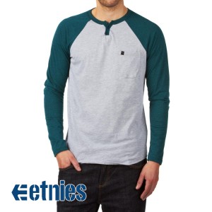 T-Shirts - Etnies Notched Long Sleeve