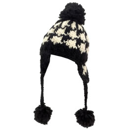 Eugenia Kim Black White Chunky Alpaca Knit