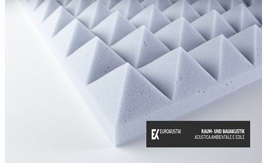 Eurokustik Basotect acoustic foam 120x60x5 cm Ahesive fire retardant