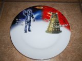 EUROMARK DOCTOR WHO 24cm CERAMIC DINNER PLATE FOR FOOD USE