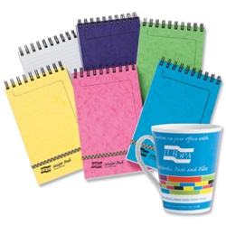 Major Notepad Wirebound 80gsm 202x127mm