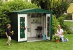 Shed Size 5: Side Canopy 150cm x 228cm - Dark Green