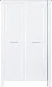 Como Wardrobe 2 Doors-White