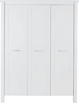 Como Wardrobe 3 Doors-White