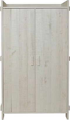 Jelle Wardrobe 2 Doors-White