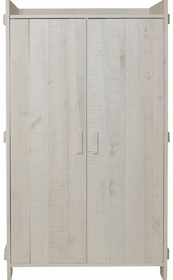 Jelle White Medium Wardrobe