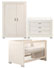 Vigo White Roomset - Cotbed,Chest &