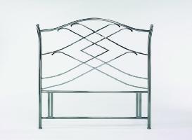 Eva 5ft King Size Antique Nickel Headboard