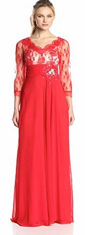 Ever-Pretty HE09053VE12, Vermilion, 12UK, Ever Pretty Size 12 Red Bridesmaids Dresses 09053