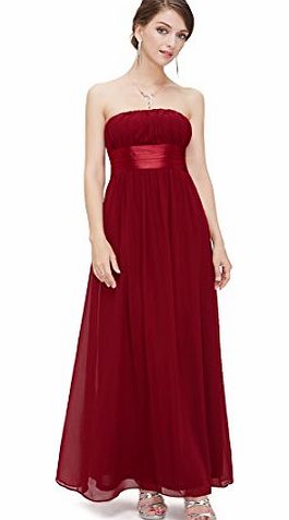 Ever-Pretty HE09060BD18, Burgundy, 18UK, Ever Pretty Long Prom Dresses Evening 09060