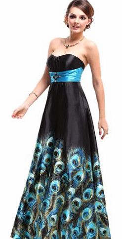 HE09622BL12, Blue, 12UK, Ever Pretty Christmas Evening Dresses For Women 09622