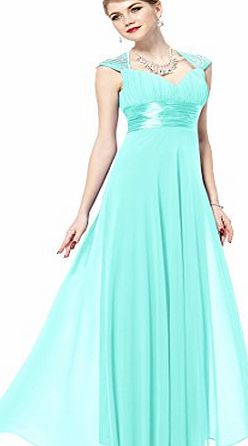 Ever-Pretty HE09672LB10, Light Blue, 10UK, Ever Pretty Christmas Party Dresses Women 09672