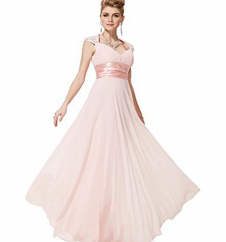 Ever-Pretty HE09672PK06, Pink, 6UK, Ever Pretty Christmas Evening Dresses Long Formal 09672