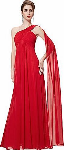 Ever-Pretty HE09816VE16, Vermilion, 16UK, Ever Pretty Maxi Dress For Weddings 09816