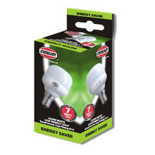 eveready 7W SMALL Bayonet Golf Energy Lamp