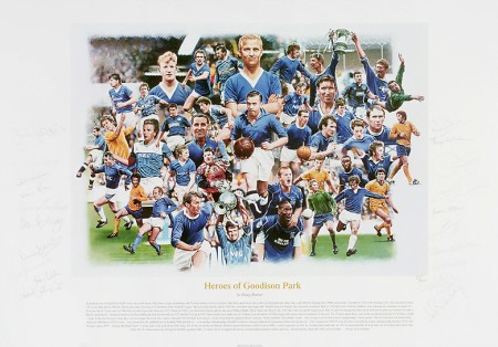 EVERTON - HEROES OF GOODISON PARK LTD EDITION