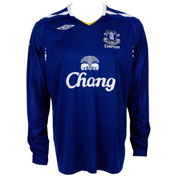 Adidas 07-08 Everton L/S home