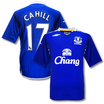 Umbro 07-08 Everton home (Cahill 17)