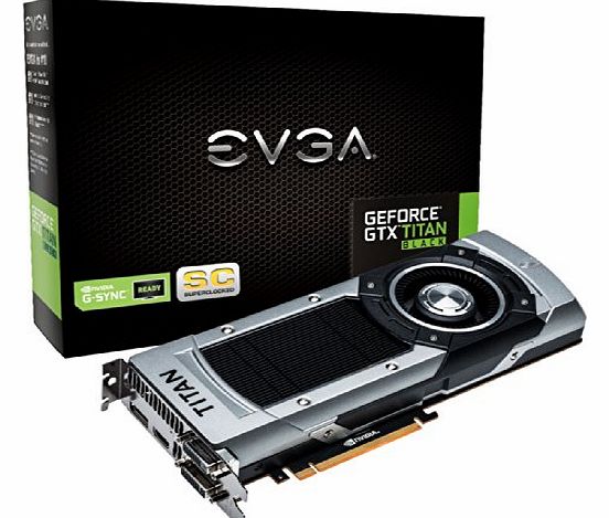 NVIDIA GTX Titan Black Superclocked PCI-E Graphics Card (6GB, 7000MHz, 384-Bit, GDDR5, HDMI, DVI-I, DVI-D DP)