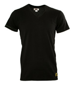 Black V-Neck T-Shirt