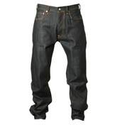 Denim Vintage Style Straight Leg Jeans