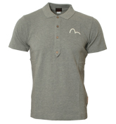 Mid Grey Pique Polo Shirt