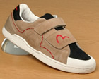 Evisu Velkuze Brown Suede Trainers