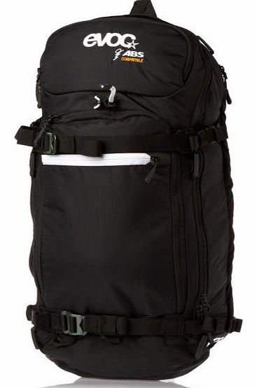 Zip on ABS Pro Snow Pack - Black