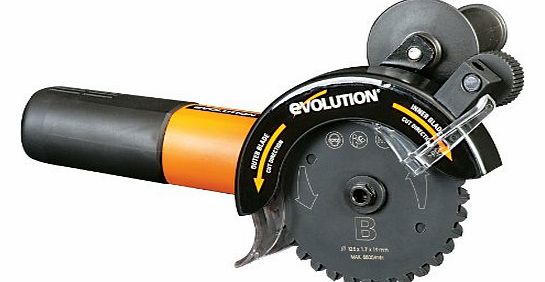 Evolution RAGE Twin 230V 125mm Multipurpose Twin Blade Saw